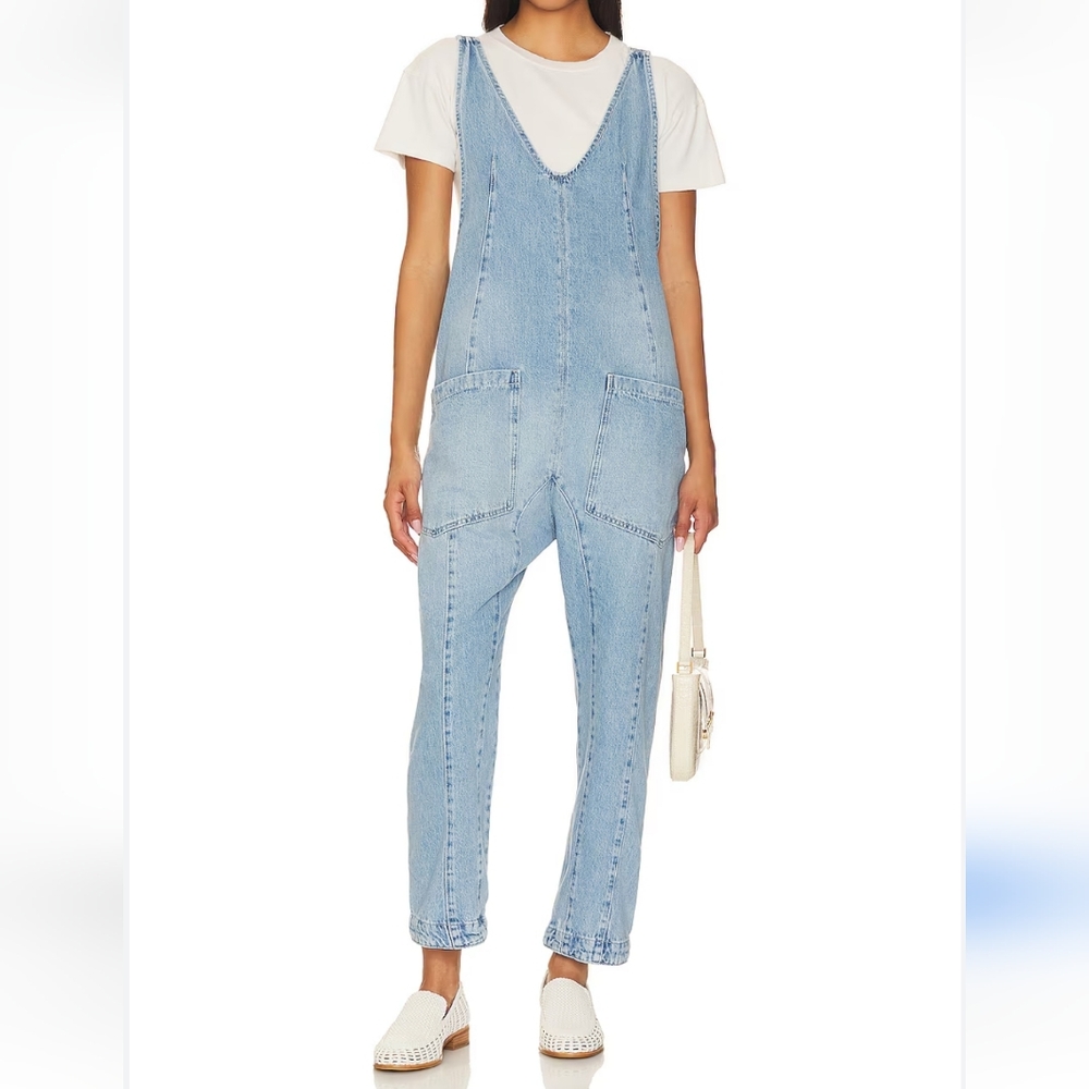 Free People X We The Free High Roller Jumpsuit In Kansas XS NWT
